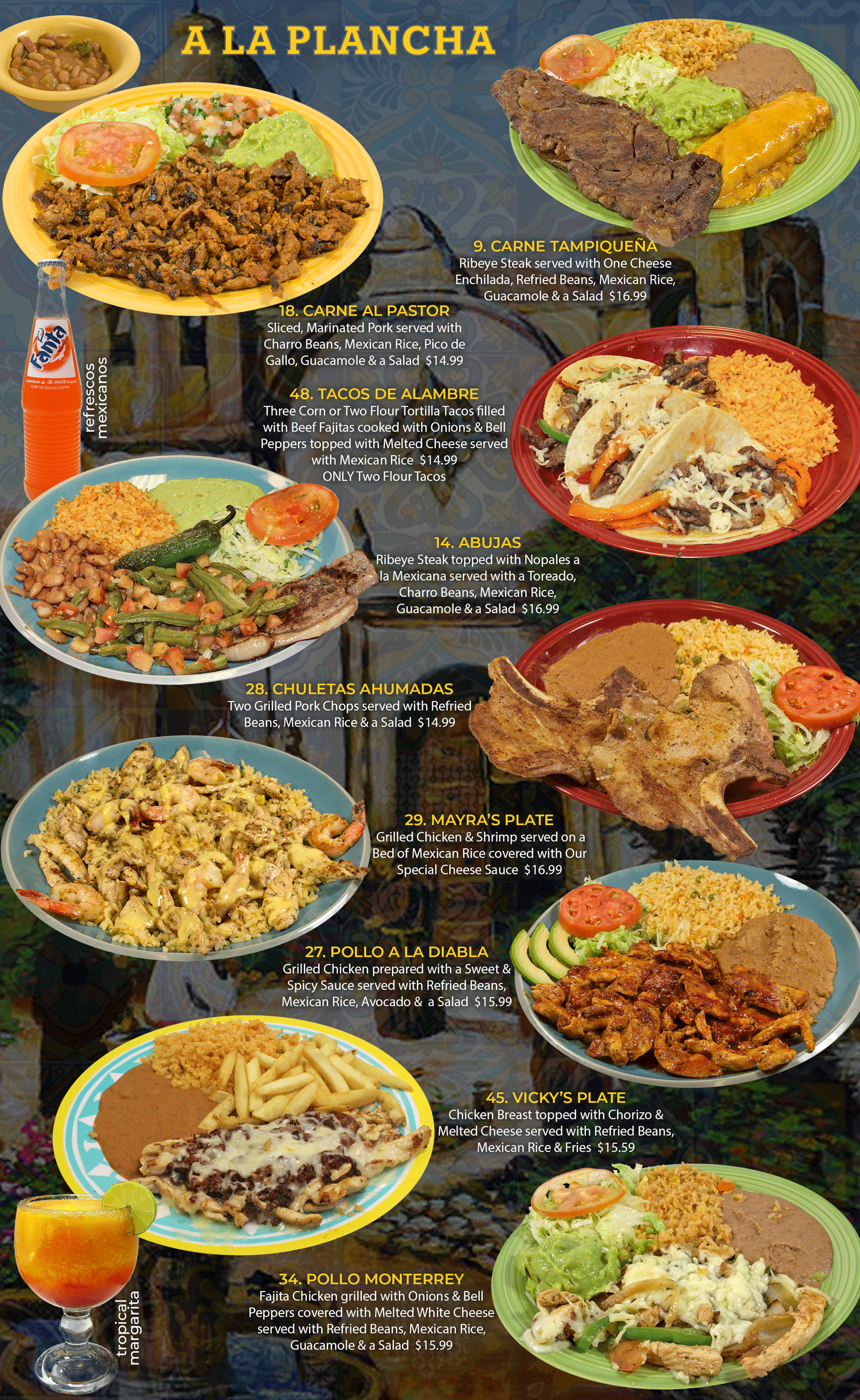 Taqueria Jalisco menu — page 9